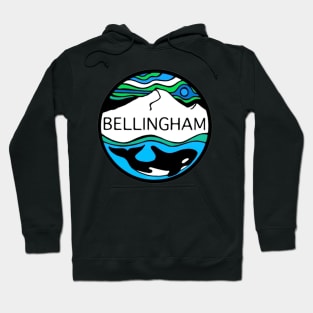 Bellingham Washington Orca - Color Version Hoodie